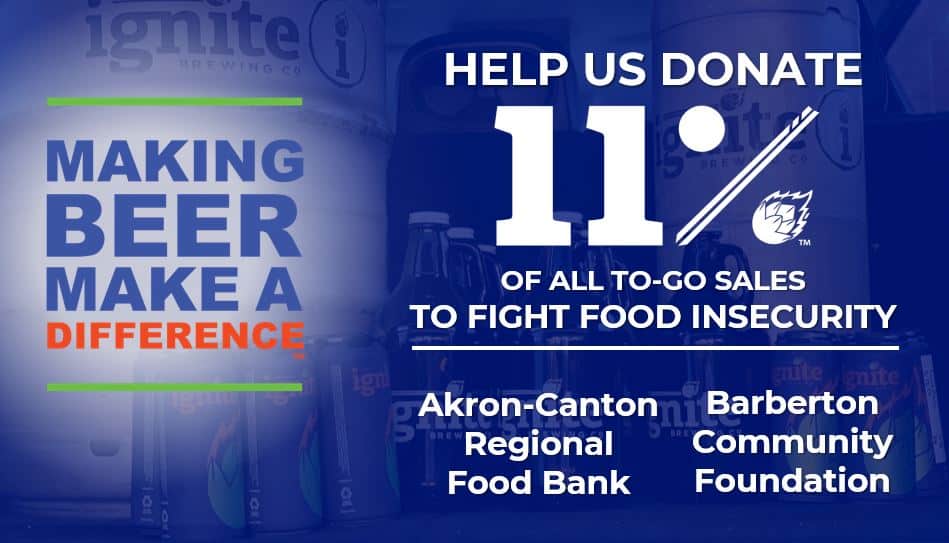 Ignite Brewing Company is Making Beer Make a Difference to Fight Food Insecurity During COVID-19 Crisis