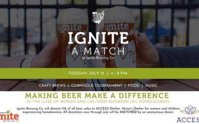 We are Making Beer Make a Difference for ACCESS Women’s Shelter