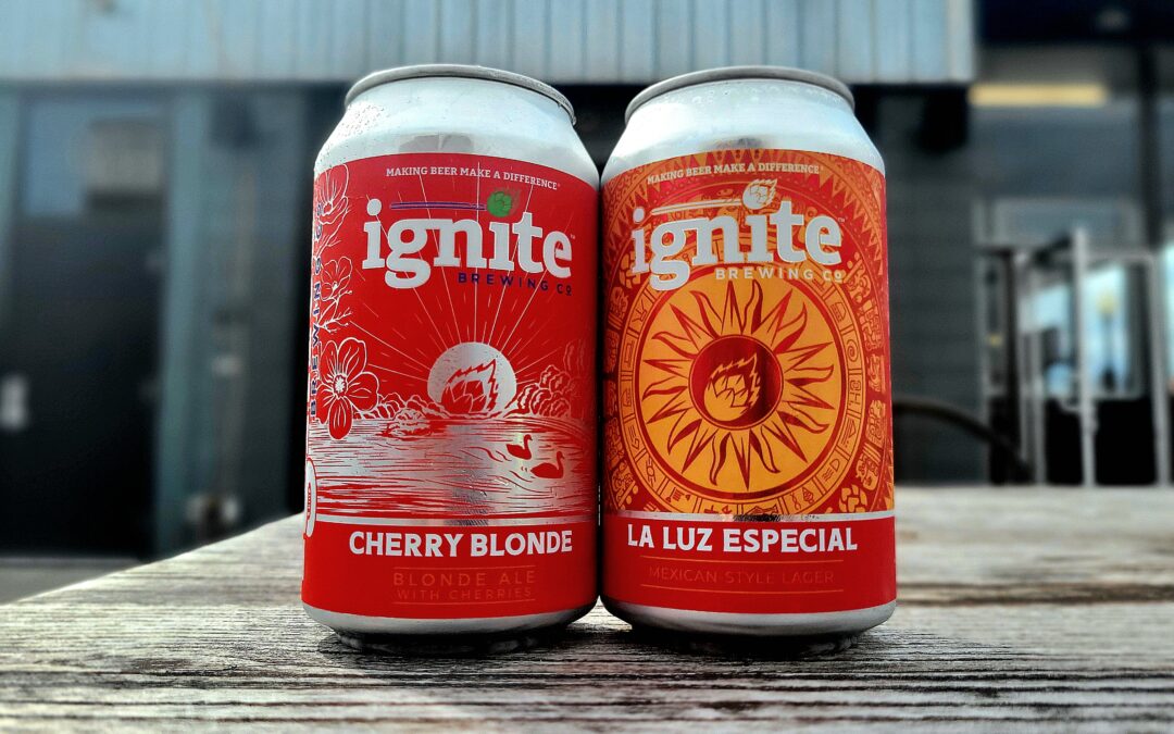 New in 12 oz 6-Pack Cans – La Luz Especial + Cherry Blonde
