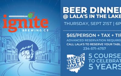 Beer Dinner @ Lala’s in the Lakes